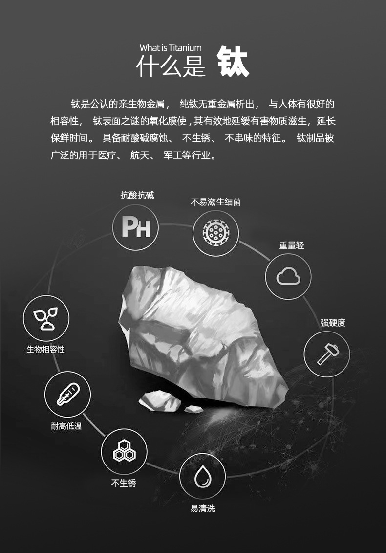 Outdoor single-layer pure titanium beer mugs, camping picnic titanium cold drinks, beverages, juice titanium water cups, cup sleeves, straws titanium cups pic 7