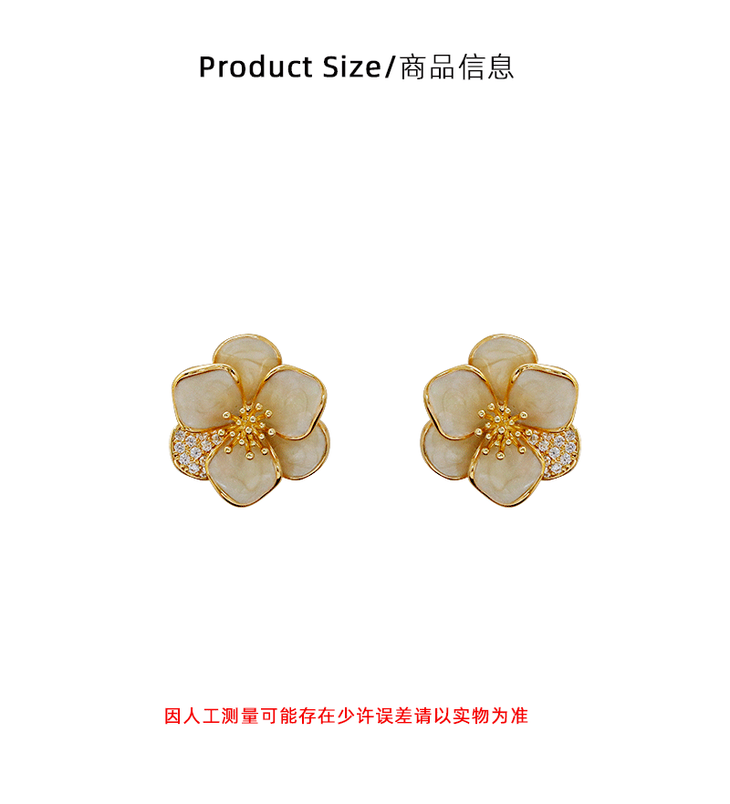 Hyacinth nicho diseño sentido alto temperamento lujo ligero aretes únicos pendientes de flores mujeres 2025 tik yin boom earwear pic 3