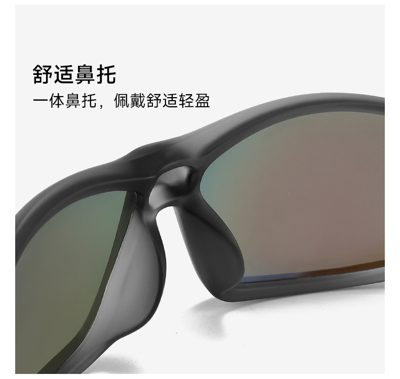 新款TR90偏光太阳镜男士P010跨境户外运动骑行眼镜女钓鱼防晒墨镜详情14