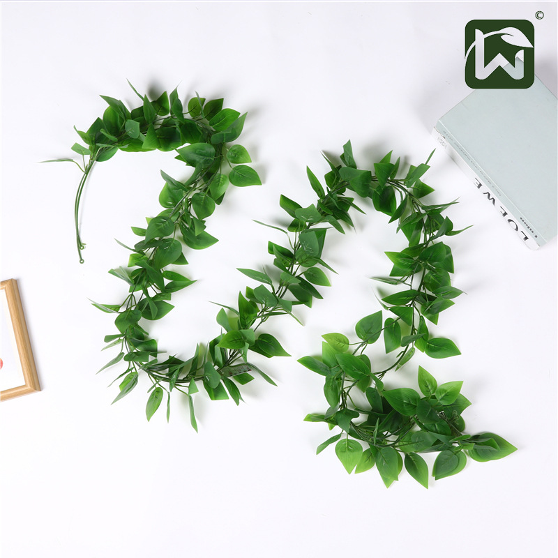 仿真藤条葡萄叶植物叶藤蔓假植物藤绿植人造壁批发壁挂葡萄藤挂墙详情14
