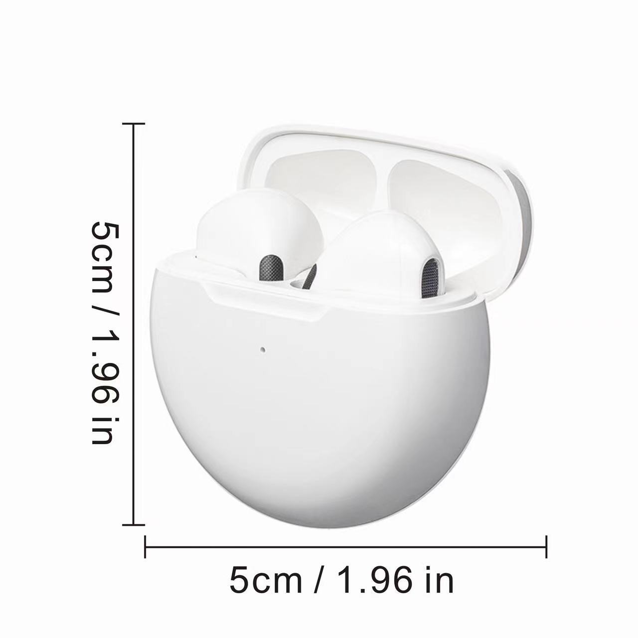 Huaqiangbei PRO6 dual-ear in-ear wireless Bluetooth headphones J6 Business Bluetooth TWS sporty touch style pic 3