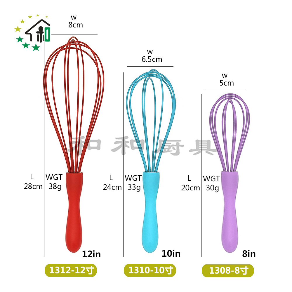 外贸批发硅胶5线迷你 打蛋器鸡蛋搅拌器mini烘焙工具Egg beater详情7
