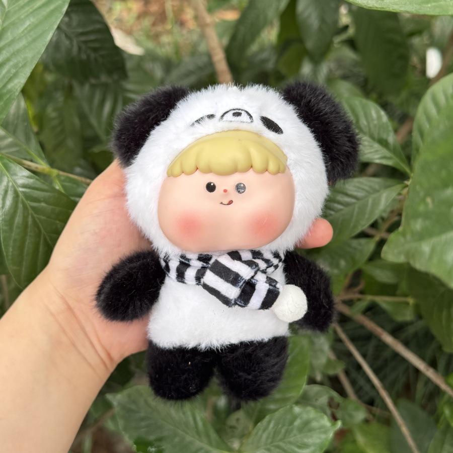 新款超可爱搪胶水果崽崽萌宠毛绒玩偶公仔挂件包包钥匙扣挂饰批发详情45