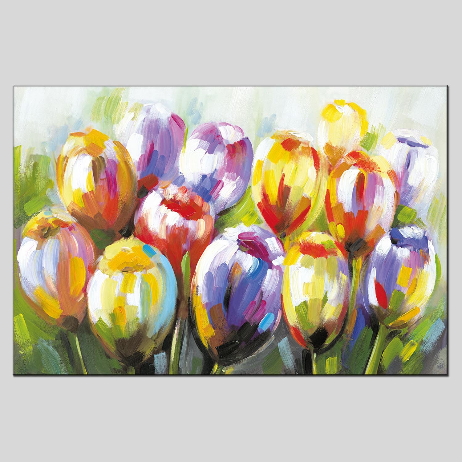 2021 New still life floral decorative paintings, restaurant and bedroom wall paintings, apartment, hotel and guesthouse matching paintings pic 7