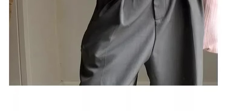 A light purple semi-high neck slim-fit innerwear with a knitted sweater for women in the spring of 2026 is a stylish and unique thin base layer pic 20