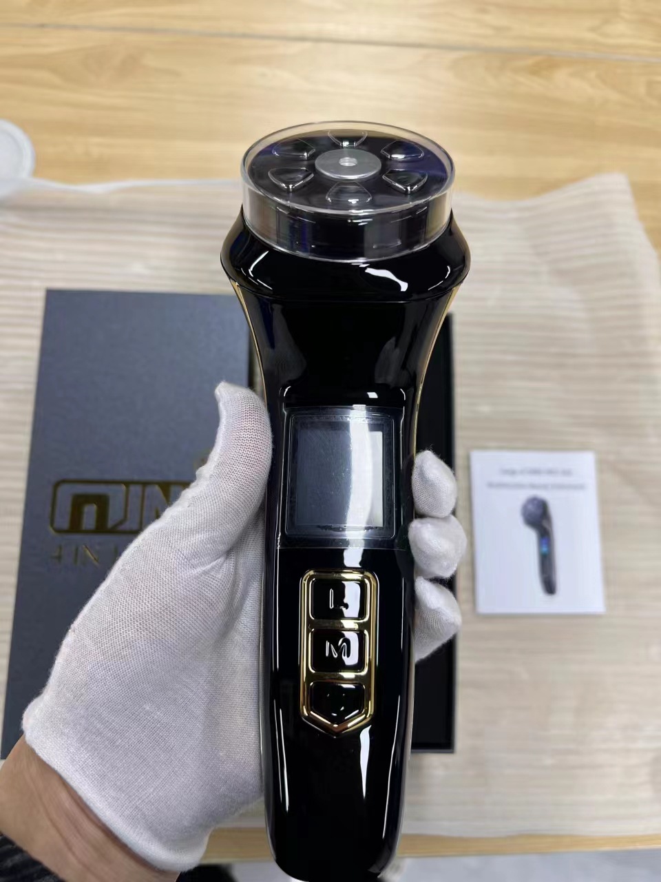 跨境四合一hifu超声刀美容仪rf射频仪微电流脸部提拉紧致按摩仪详情12