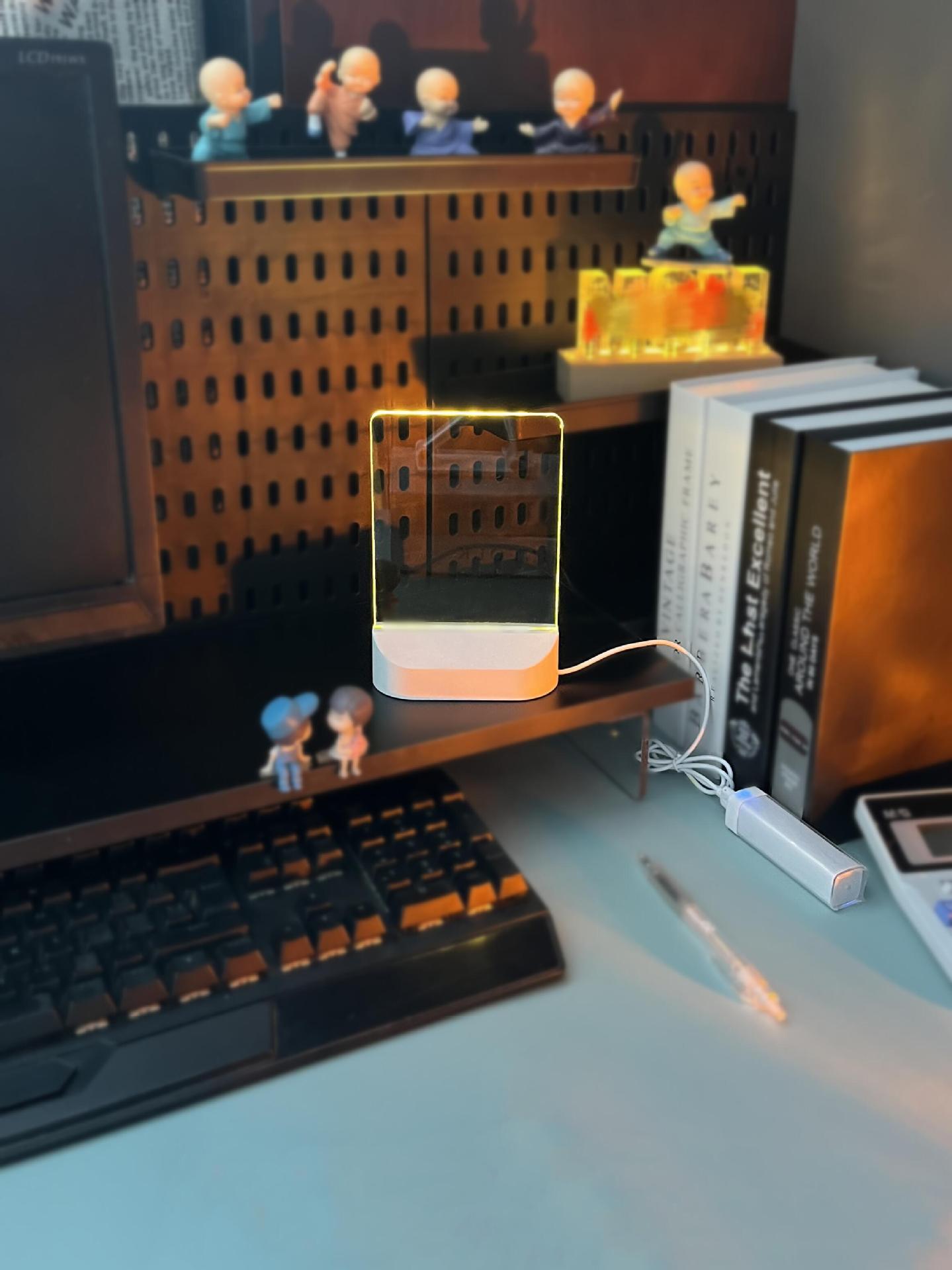 跨境DIY手绘画板灯床头灯留言板灯儿童礼物氛围灯led创意小夜灯详情5