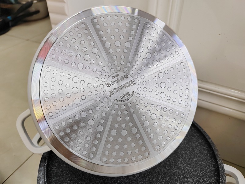 18pcs cookware Set 18-piece non-stick aluminum pot die-cast lid set tourmaline die-cast aluminum cookware pic 6