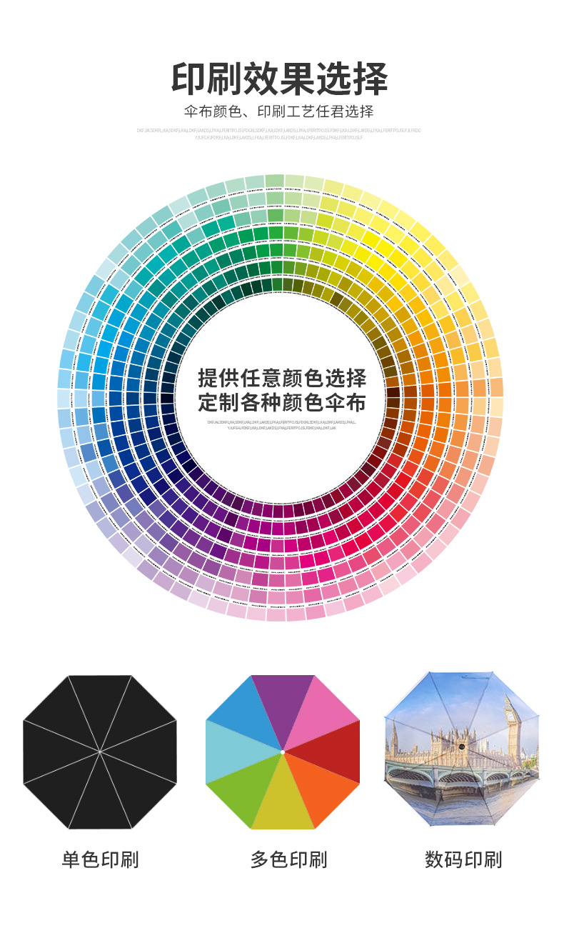 27寸高尔夫伞定制纤维直柄伞印logo半自动晴雨两用伞商务广告雨伞详情17