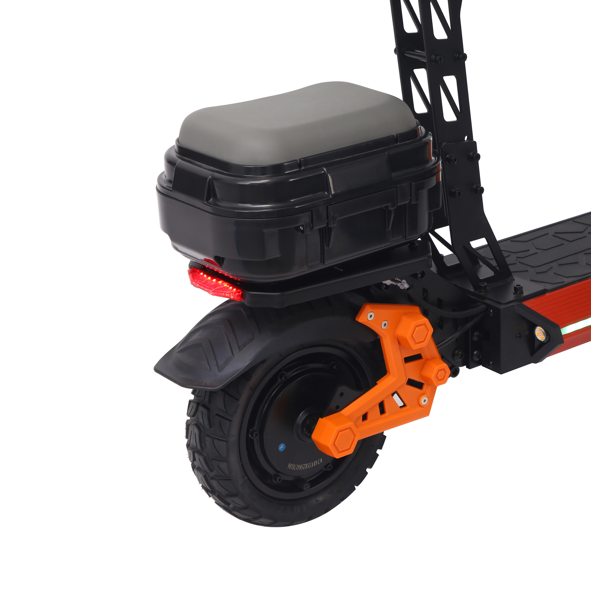 Cross-border two-wheeled electric scooter with trunk, adult commuting vehicle, foldable and portable chauffeur pic 16