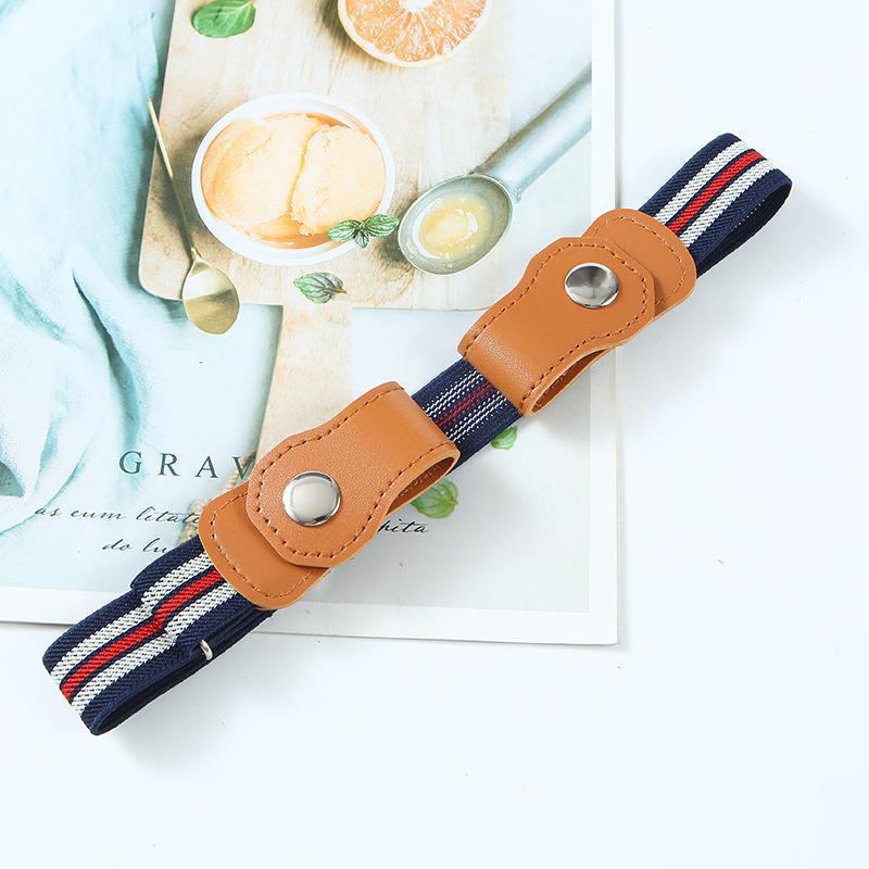 儿童懒人腰带2.5CM隐形无痕松紧弹力腰带男女童宽松简约弹性裤带详情46