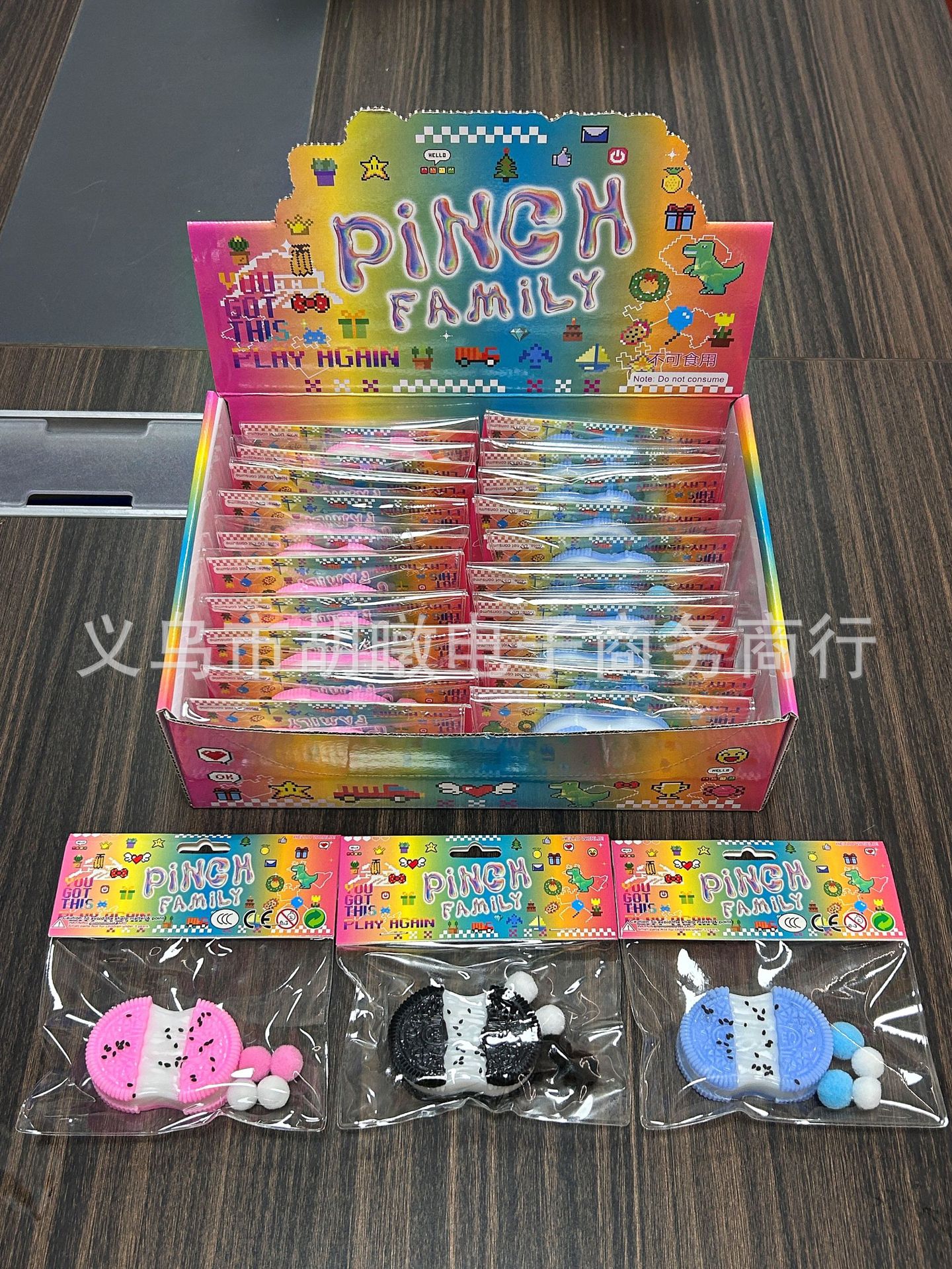 解压玩具仿真食物系列拉丝小饼干捏捏乐创意解压玩具解压玩具批发详情7