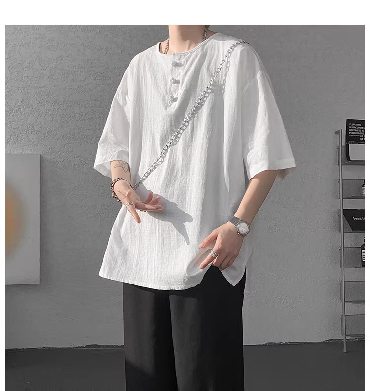 Customized Chinese-style loose Tang T-shirt super factory in Kingston, Washington, USA, based on your provided samples pic 7