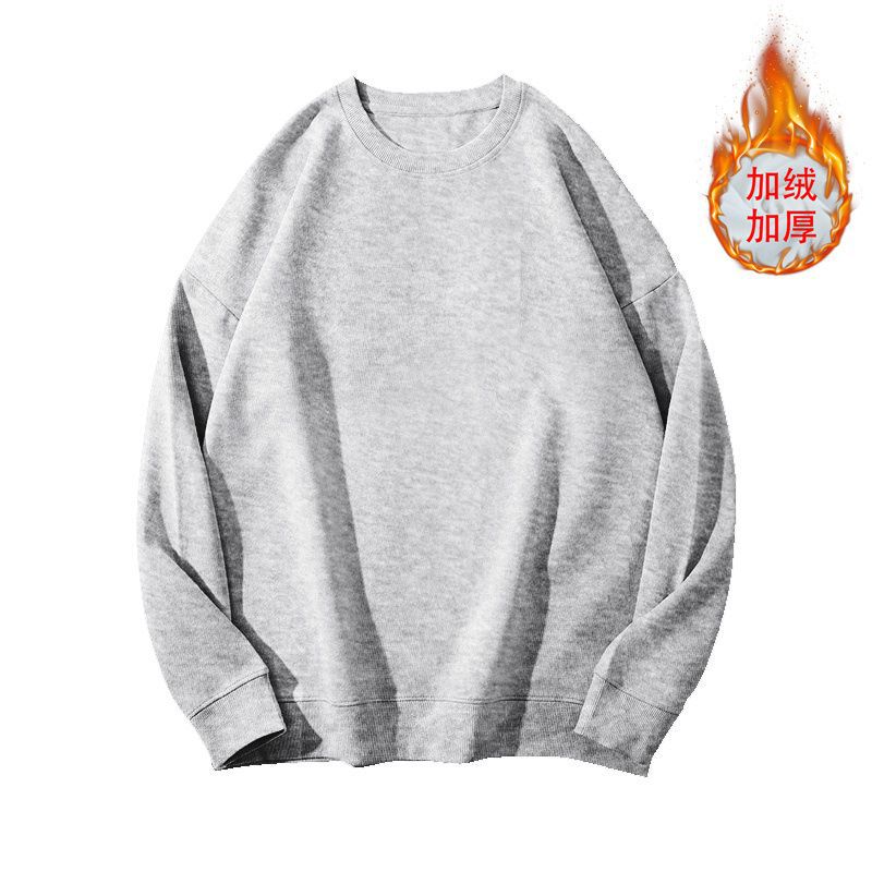 男女款卫衣定制图案logo工作服文化衫春秋款310克后包领光板跨境详情23