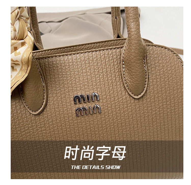 时尚气质包包女2025新款丝巾设计感手提包简约百搭质感单肩包跨境详情7