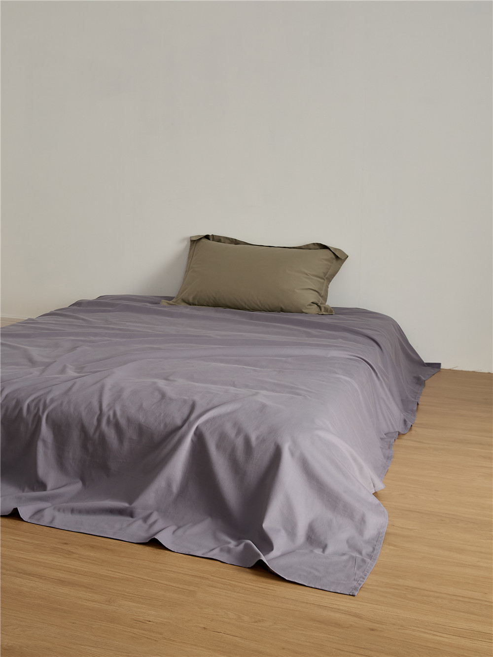 Long-staple cotton single item, all-cotton brushed quilt cover bed, simple pigment color pure cotton autumn and winter 1.8m bedding pic 80