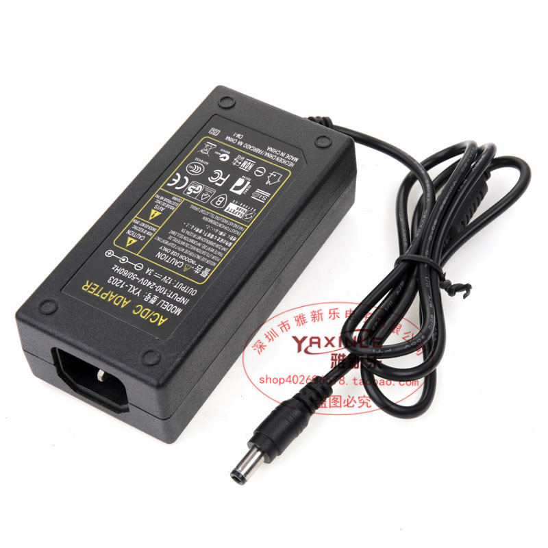 Brand-new 12V5A desktop switching power supply, LCD display, LED nail art light strip monitoring power supply, 60W sufficient pic 3