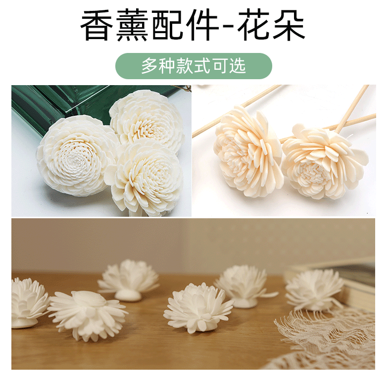 Wholesale of cross-border diffuser sticks, flameless aromatherapy plant rattan evaporation sticks, deodorizing flower water, perfume, and aromatherapy stick accessories pic 7