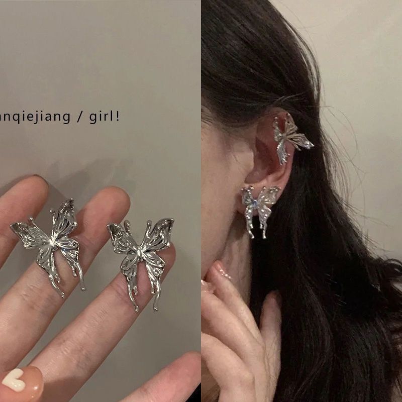 A collection of best-selling ear clips ~ Sweet, retro and cool zircon ear clips for girls on Instagram, trendy and cool without ear holes or ear bone clips for girls pic 15