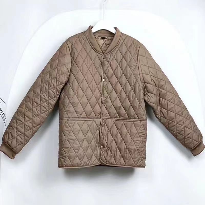 大码棉服春季新款外套宽松显瘦棉服洋气妈妈棉袄棉衣外套女详情5