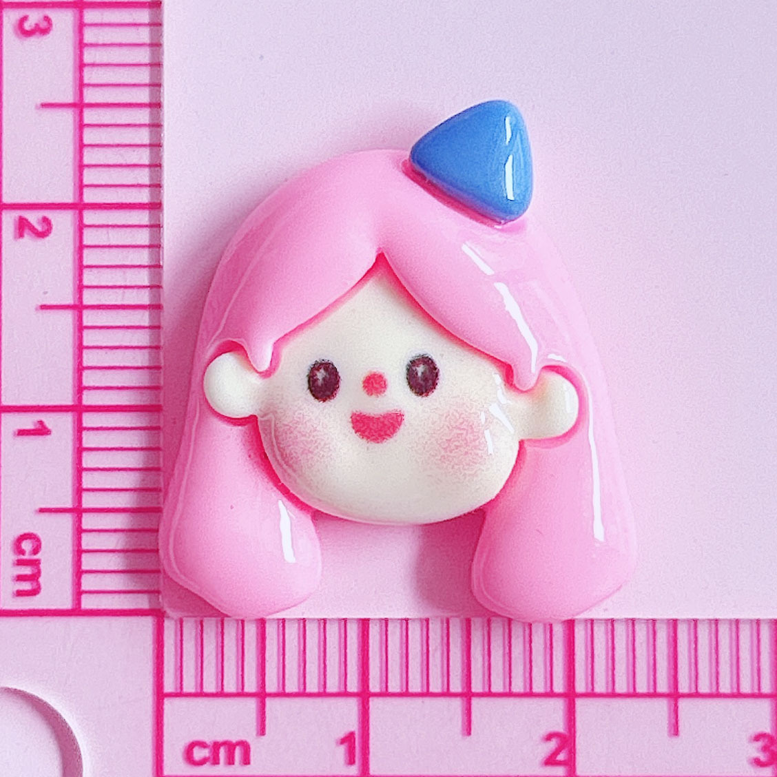 Design illustration, doll head decoration accessories, diy hair ornaments, pendants, accessories, handcrafted creative material stickers pic 13