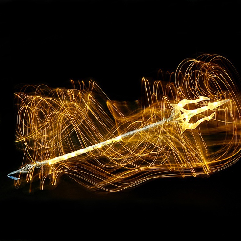 发光刀剑激光剑龙虎刀玩具金箍棒发光棒闪光棒男孩子加长刀剑网红详情12