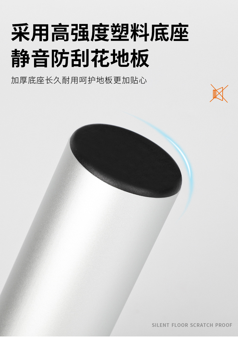 铝合金家具脚 电视柜沙发腿茶几脚橱柜脚 可调节支撑腿浴室不生锈详情8