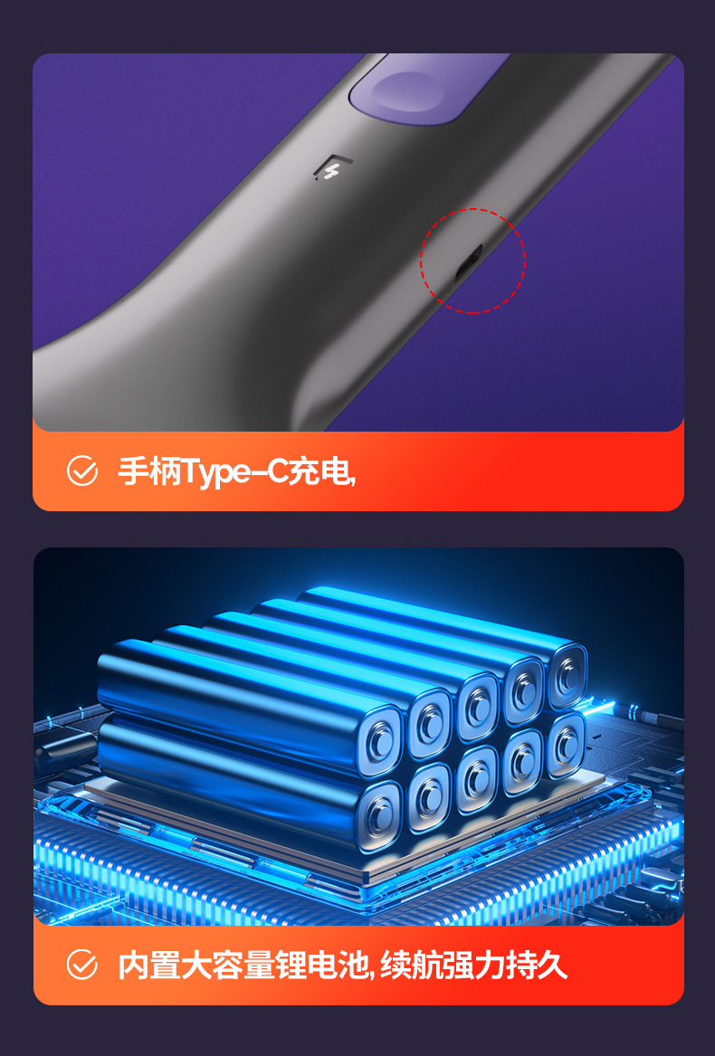 Wholesale of the new extendable electric mosquito swatter, rechargeable household mosquito repellent 2-in-one folding automatic extended mosquito swatter M142 pic 19