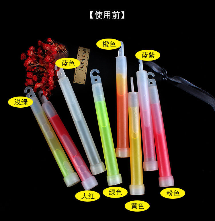 Emergency glow sticks, tactical outdoor reserve materials, lighting, combat readiness equipment, luminous exploration, first aid, field signal sticks pic 12