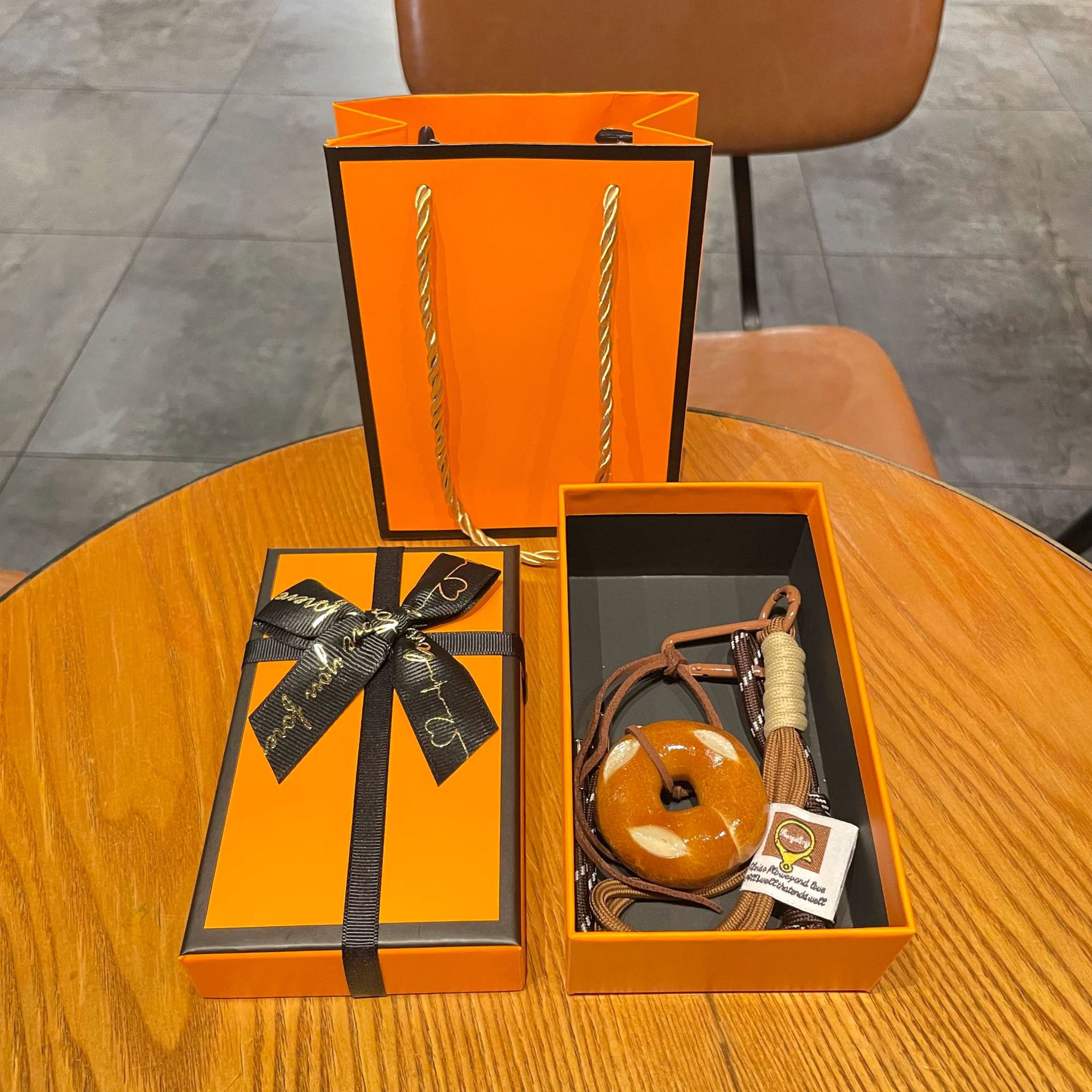 miu风碱水面包钥匙扣秋冬美拉德系可爱面包挂件学生情侣书包装饰详情19