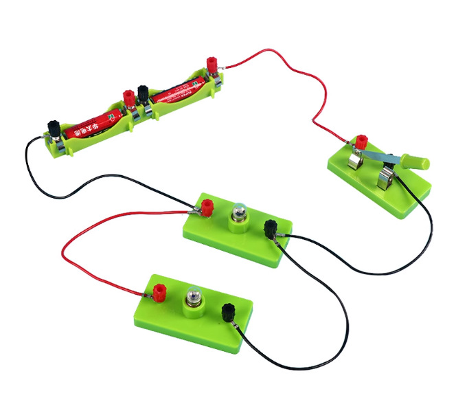 Science experiment kits for primary and secondary school students: Physics, electricity, light bulbs, series and parallel circuits, teaching materials, science and education equipment pic 4