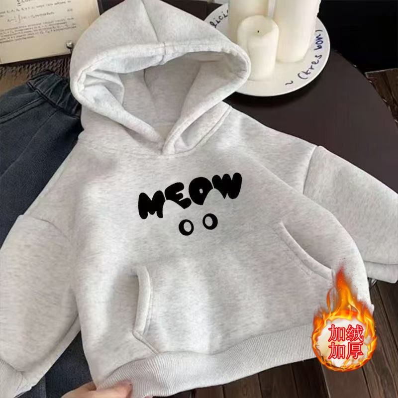 男女童卫衣长袖连帽卫衣套头动漫卡通可爱童装中大童卫衣定制LOGO详情22