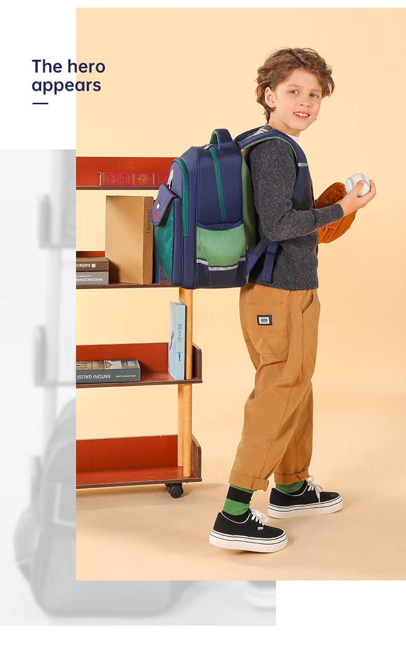 迪士尼书包1-6年级小学生男女孩护脊减负儿童大容量背包双肩包详情15