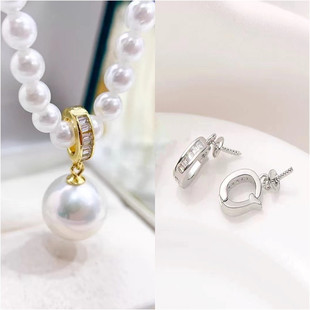 The new 925 silver Starry Sky pearl necklace for women is versatile and can be worn multiple times. It is a round autumn and winter sweater chain that does not fade pic 23
