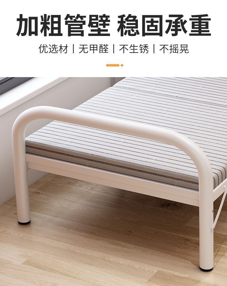 z2v folding bed, single-person portable home rental room, simple office for nap time, hard board for nap time companionship, practical and small pic 14