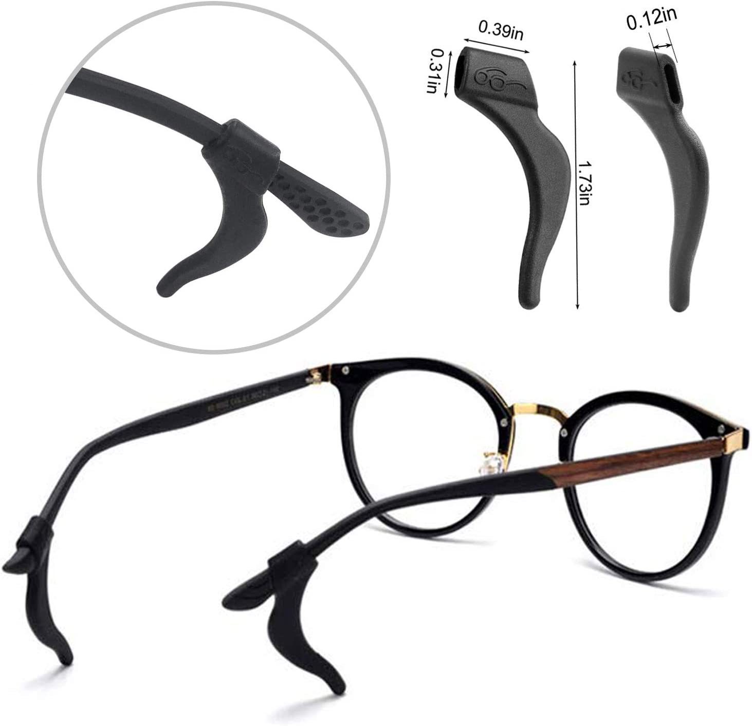 Cross-border glasses, anti-slip earring glasses, 12 pairs of fixators, silicone glasses, temple brackets, anti-slip ear pads, glasses pic 5