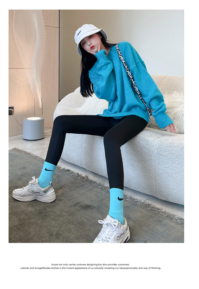 飞机标鲨鱼裤女外穿春夏紧身修身防晒提臀户外打底瑜伽芭比裤女详情18