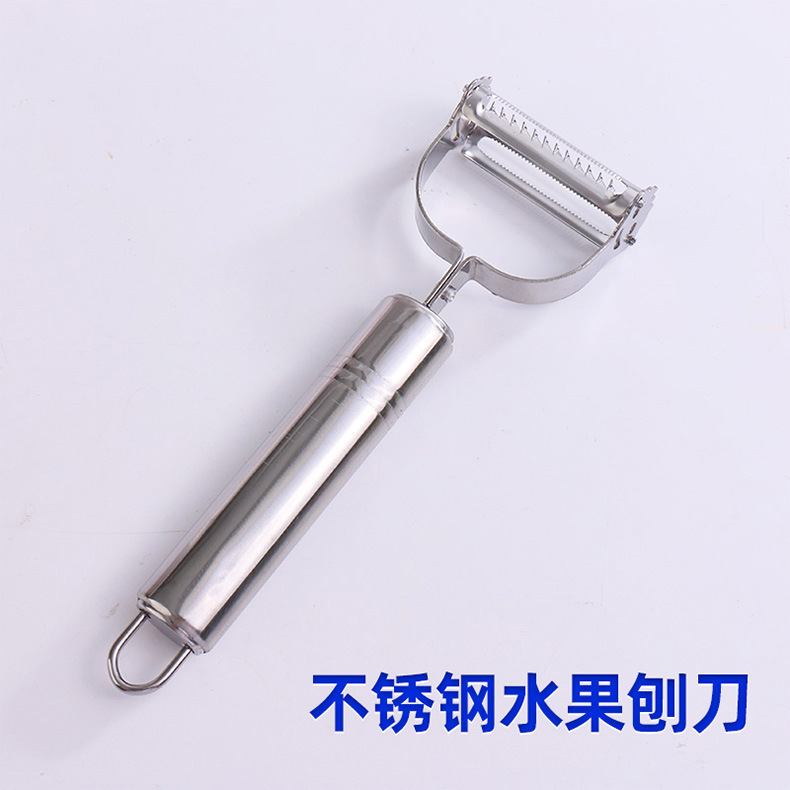 加工定制不锈钢削皮器削皮刀厨房用具瓜果刨子刮皮刀削丝打皮刀详情3