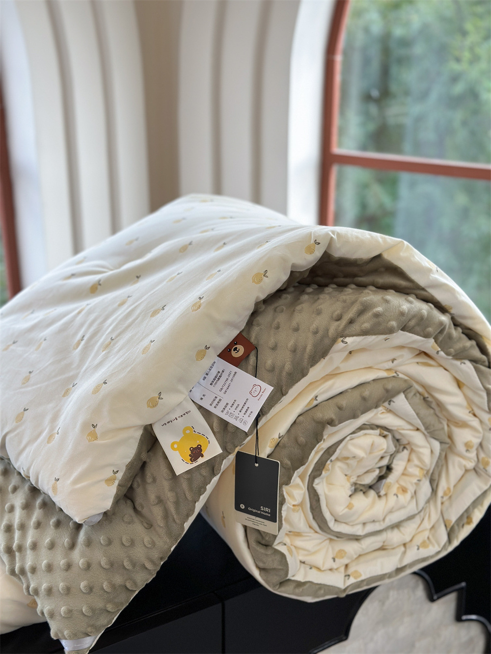 13372 All-cotton cartoon small floral print spring and autumn quilt soothing, bean quilt warm and fleece winter quilt core pic 66