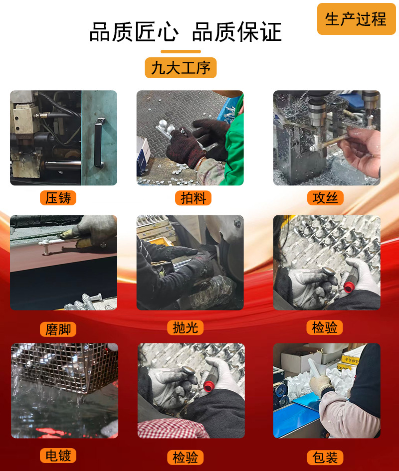 Factory direct sales of French high-end light luxury multi-color wardrobe handles, silver furniture drawers, cabinet doors, single-hole small handles pic 7