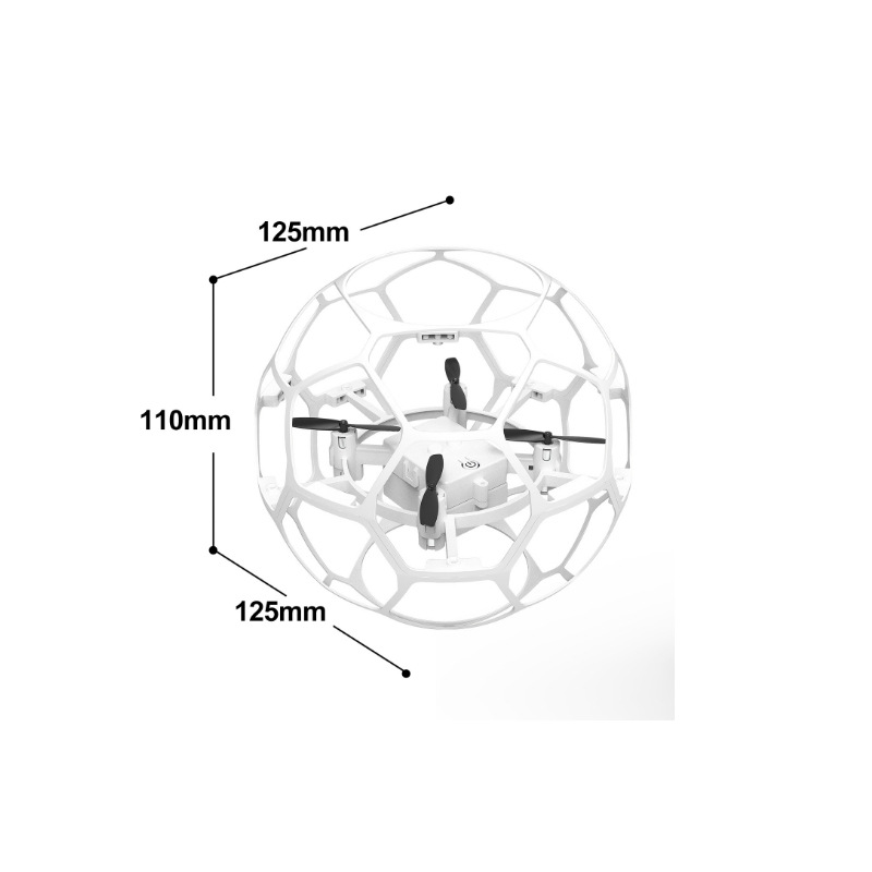 智能悬浮大直径航拍刷飞行球儿童教学专用竞赛足球无人机详情18