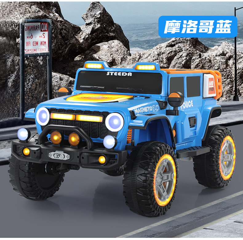 儿童电动车可坐男女小孩四轮遥控汽车音乐充电自驾电瓶宝宝玩具车详情23