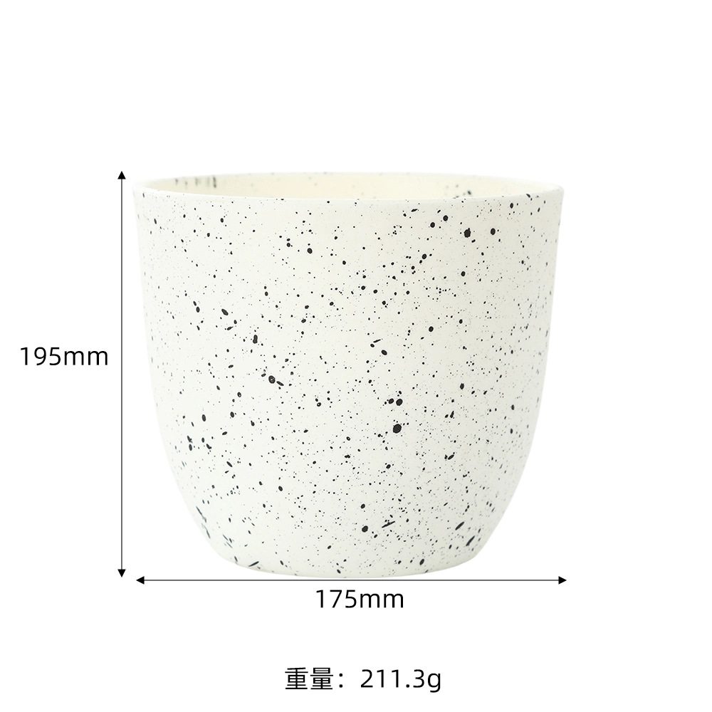 欧式圆形加厚花盆花卉塑料育苗盆家用绿植盆栽落地塑料花盆详情30