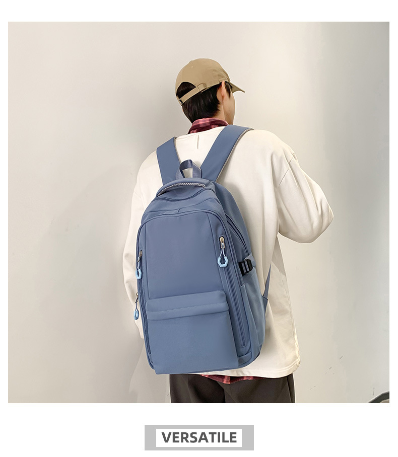 初高中小学生大容量书包可做logo印字批发补课培训班广告儿童书包详情12