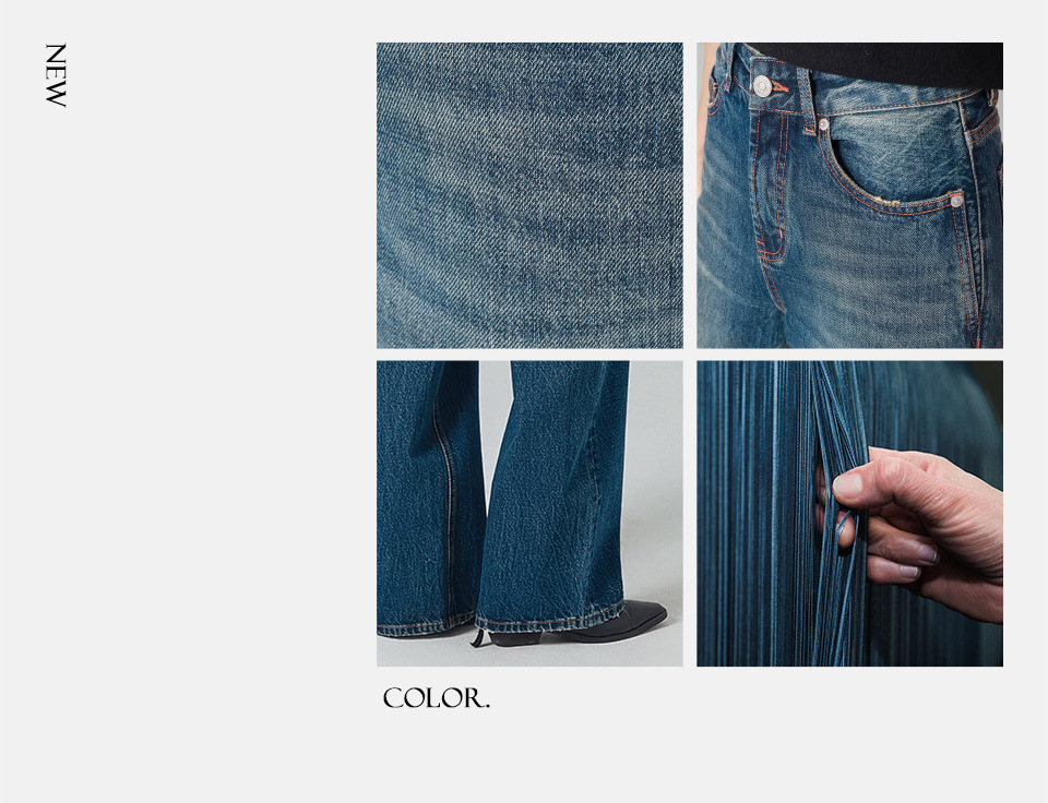 怀旧高腰阔腿牛仔裤女Jeans 复古风直筒裤25秋新款洗水显瘦宽松潮详情10