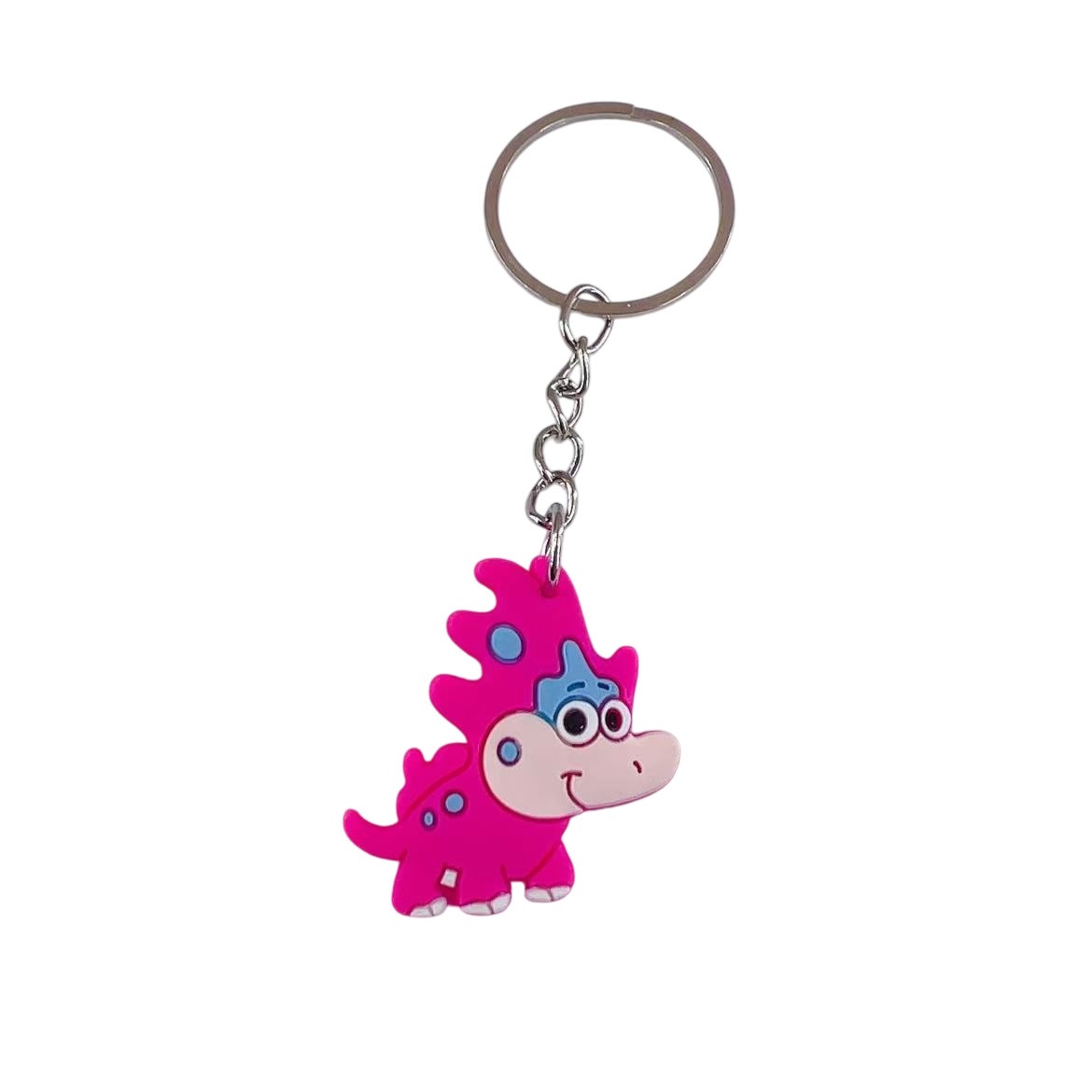 可爱恐龙书包挂扣钥匙扣挂件PVC卡通软胶DIY饰品亚马逊礼品钥匙扣详情15