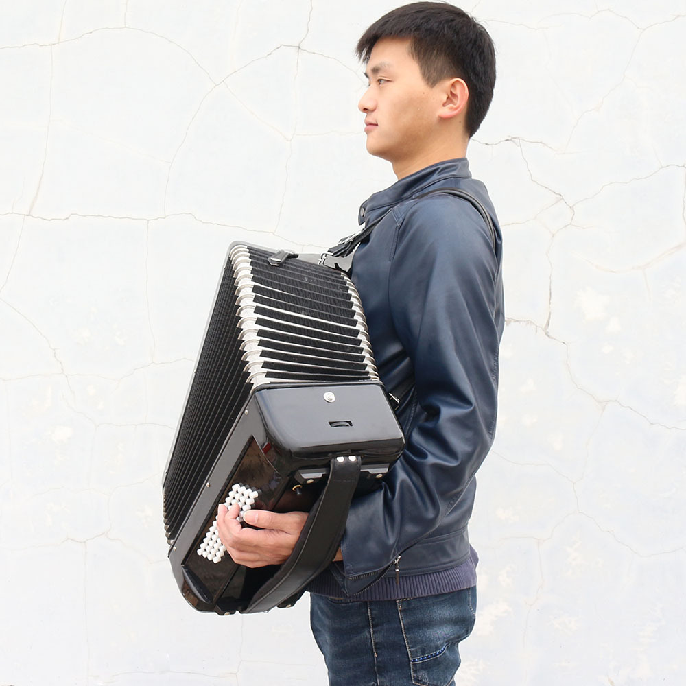 批发34键48贝斯手风琴专业键钮式手风琴成人专业考级表演西洋乐器详情7