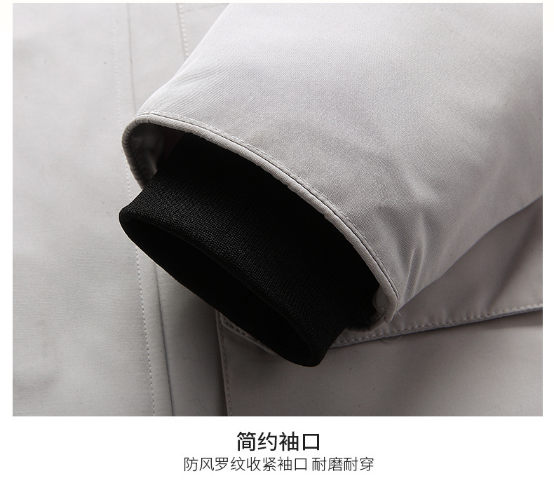 Parker down jackets for men and women 2024 Winter trendy brand thickened warm trendy brand Little Goose workwear down jackets with fur collels for men pic 15