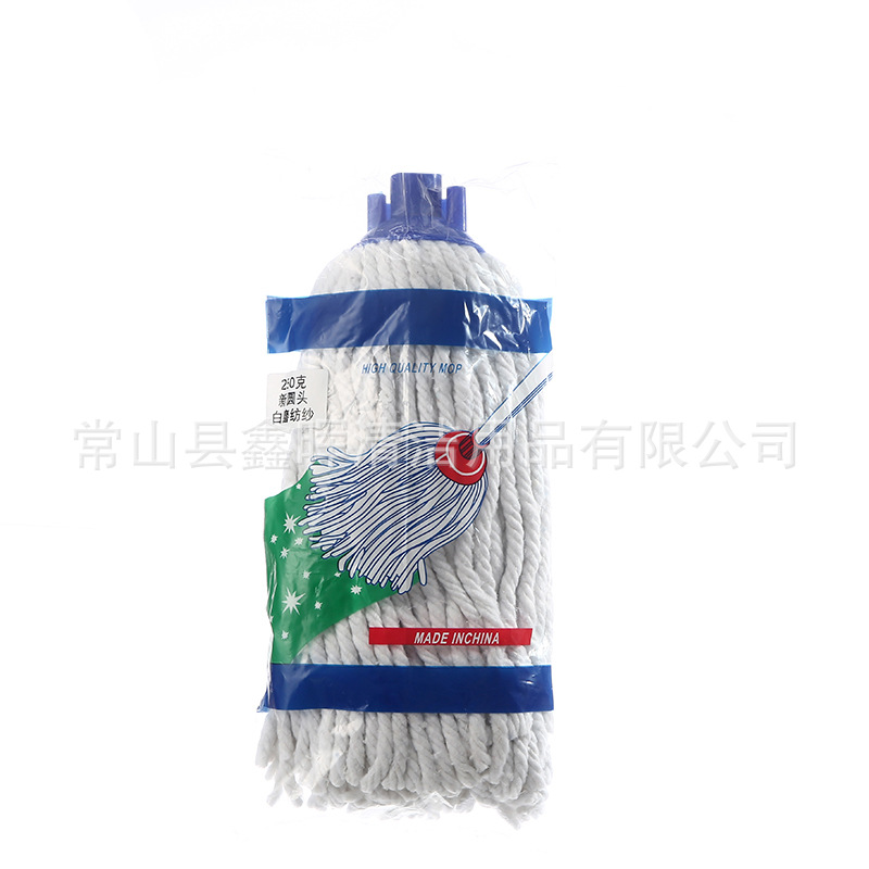 跨境清洁拖把头超强吸水抗菌纤维清洁头250克通用拖布头现货批发详情2