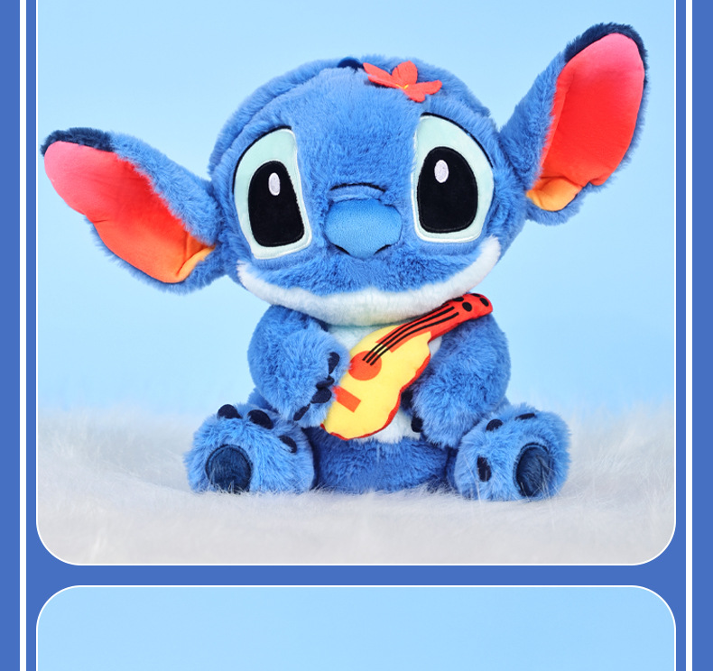 迪士尼史迪仔缤纷挂件公仔史迪奇毛绒背包包挂件玩偶钥匙扣礼物女详情12